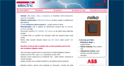 Desktop Screenshot of elec-tric.eu